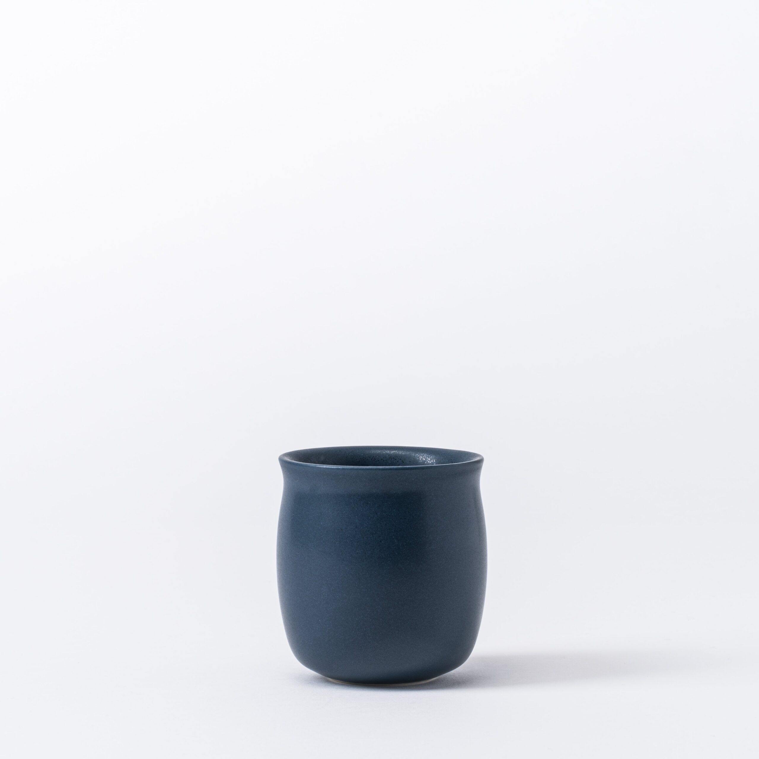 Set of 2 Small Twilight Blue Cups - Mini Ceramic Sippers